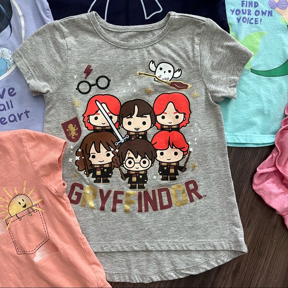 Toddler T-Shirt Bundle (Disney, Harry Potter, Gap, Gymboree) Size 4/4T - Picture 4 of 10